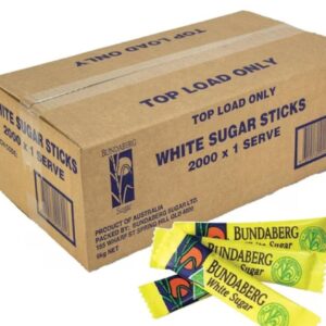 BUNDABERG WHITE SUGAR Stickss - 2000 Pack