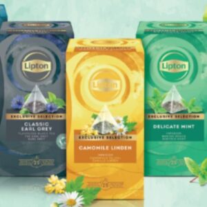LIPTON CAMOMILE LINDEN Envoloped Tea Bags - 6 x 25 Pack