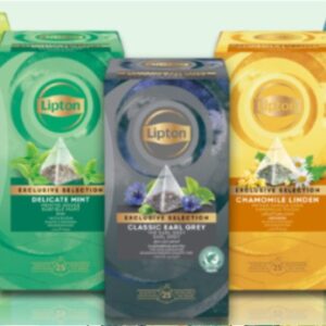 LIPTON CLASSIC EARL GREY Envoloped Tea Bags - 6 x 25 Pack