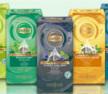 LIPTON CLASSIC EARL GREY Envoloped Tea Bags - 6 x 25 Pack
