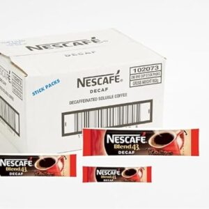 NESCAFÉ BLEND 43 DECAF Coffee Sticks - 1.7g x 280 Pack