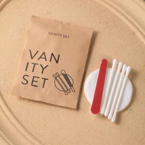 Vanity Kit - Cotton Pads+Buds+Nail File - 2000 Pack