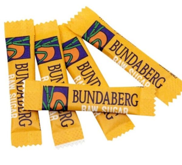 BUNDABERG - RAW SUGAR Sticks - 2000 Pack
