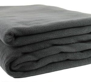 JASON COMMERCIAL Polar Fleece Blankets 360gsm - Double - 3 Pack