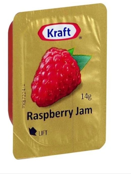 KRAFT - Raspberry Jam - 14gm x 75 Pack Tray