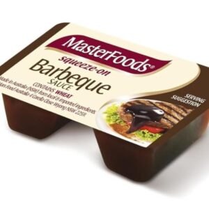 MASTERFOODS - BBQ Sauce - Squeeze-On - 14gm x 100 Pack