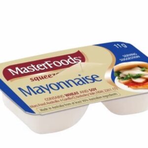 MASTERFOODS - Mayonnaise - Squeeze-On - 11gm x 100 Pack