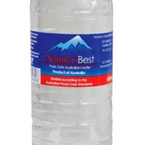 NATURE'S BEST Water - 24 x 600ml Pack