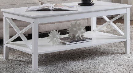 ZENITH Coffee Table -White
